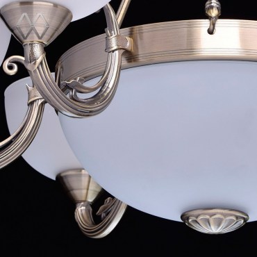 Люстра подвесная MW-Light 318011408 Олимп 8x60W Е27